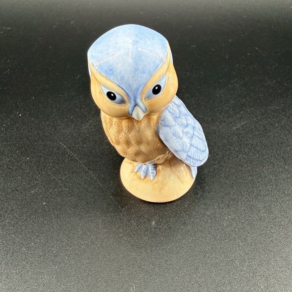1988 Franklin Mint Collector’s Treasury of SCANDINAVIAN OWL Porcelain Vintage - Picture 2 of 6